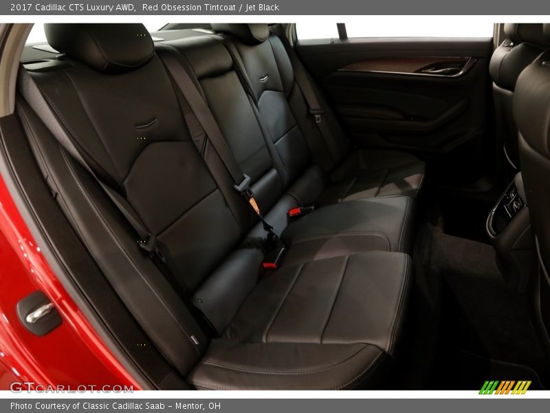 Red Obsession Tintcoat / Jet Black 2017 Cadillac CTS Luxury AWD