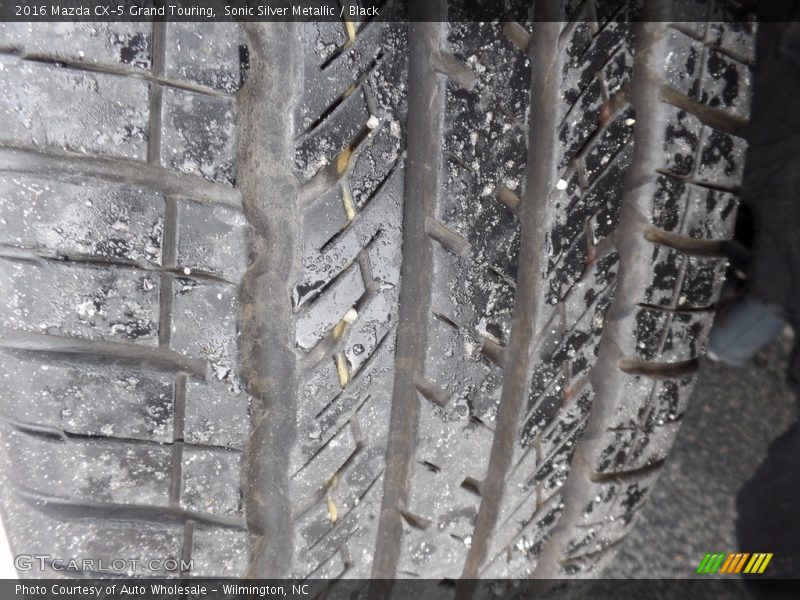 Sonic Silver Metallic / Black 2016 Mazda CX-5 Grand Touring