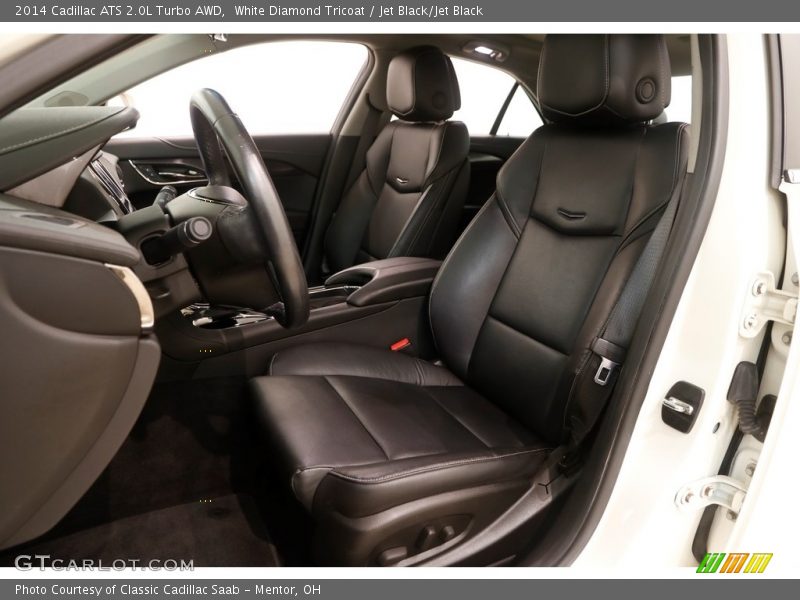 White Diamond Tricoat / Jet Black/Jet Black 2014 Cadillac ATS 2.0L Turbo AWD