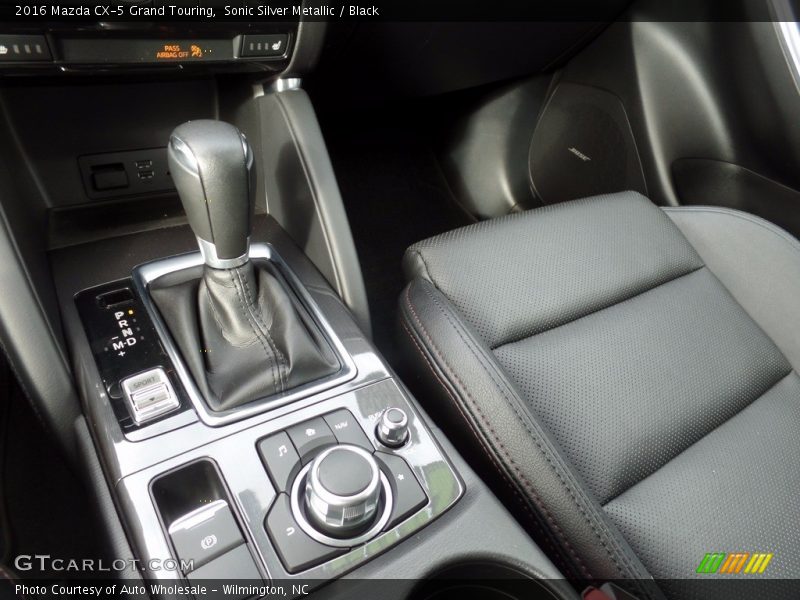 Sonic Silver Metallic / Black 2016 Mazda CX-5 Grand Touring