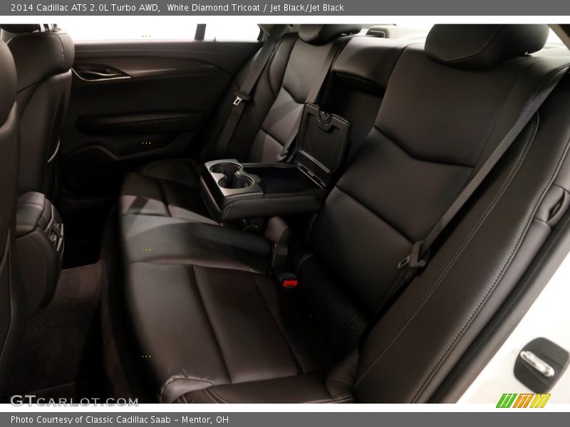 White Diamond Tricoat / Jet Black/Jet Black 2014 Cadillac ATS 2.0L Turbo AWD