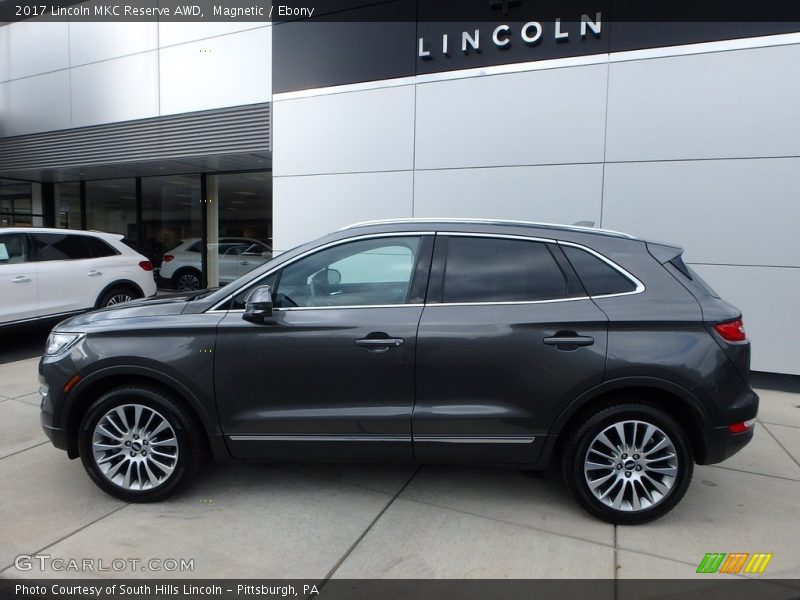 Magnetic / Ebony 2017 Lincoln MKC Reserve AWD