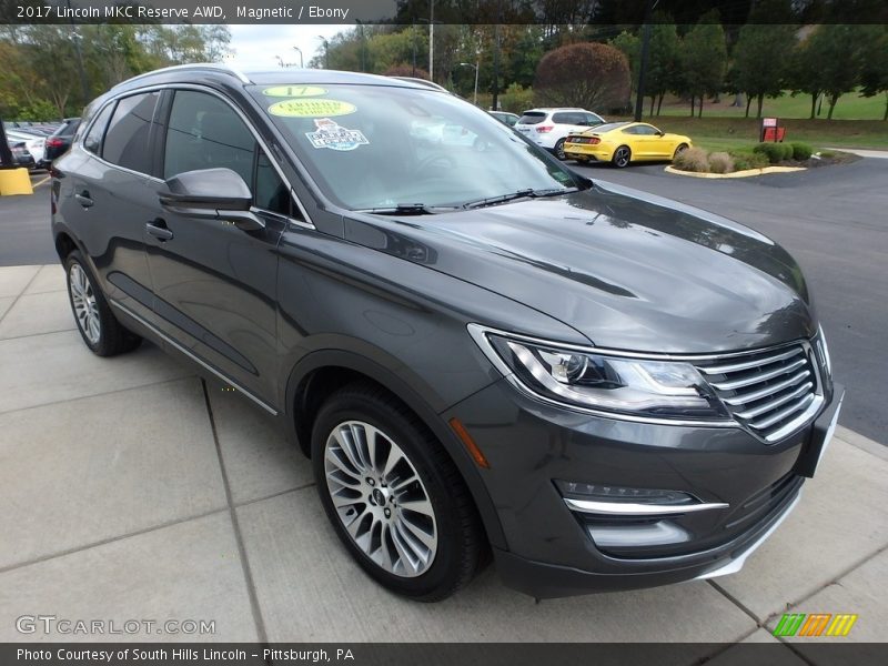 Magnetic / Ebony 2017 Lincoln MKC Reserve AWD