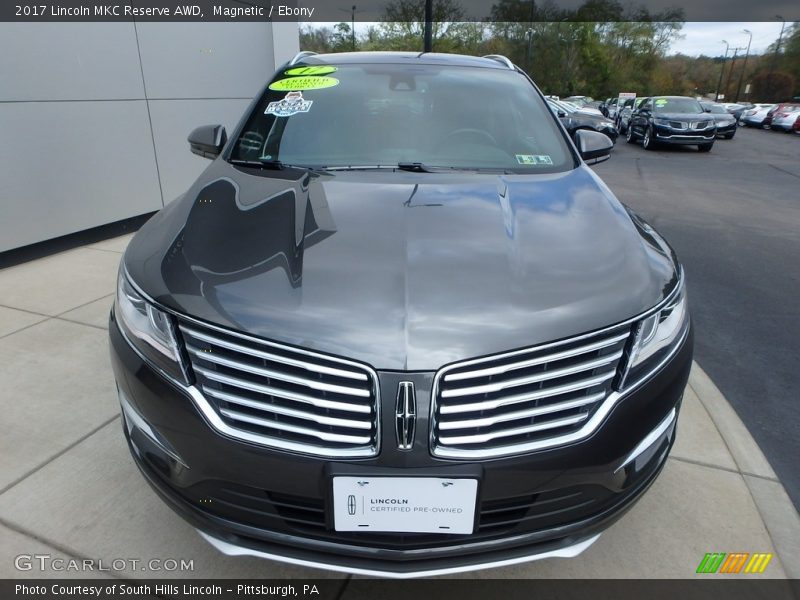 Magnetic / Ebony 2017 Lincoln MKC Reserve AWD