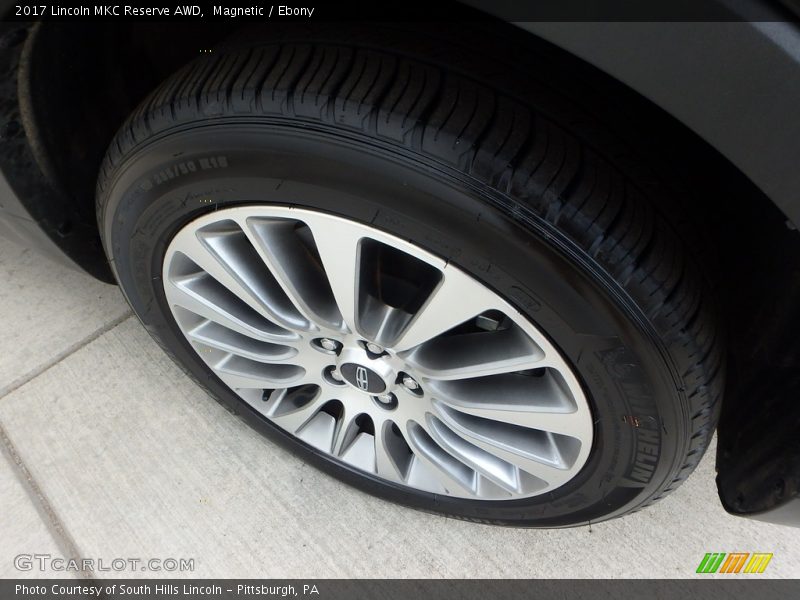 Magnetic / Ebony 2017 Lincoln MKC Reserve AWD