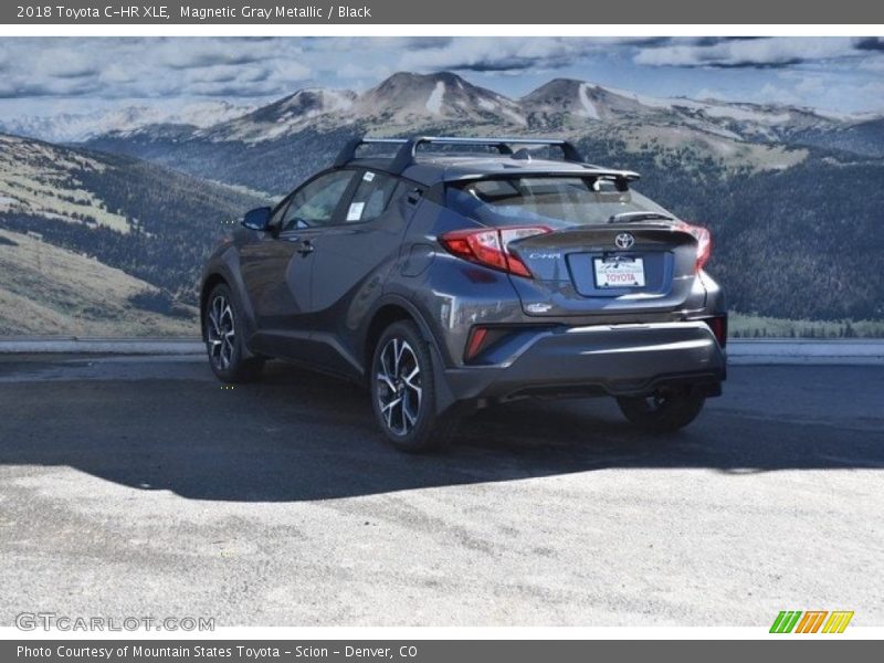 Magnetic Gray Metallic / Black 2018 Toyota C-HR XLE