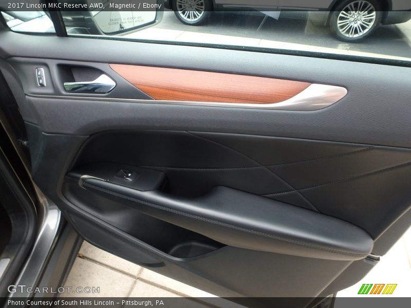 Magnetic / Ebony 2017 Lincoln MKC Reserve AWD