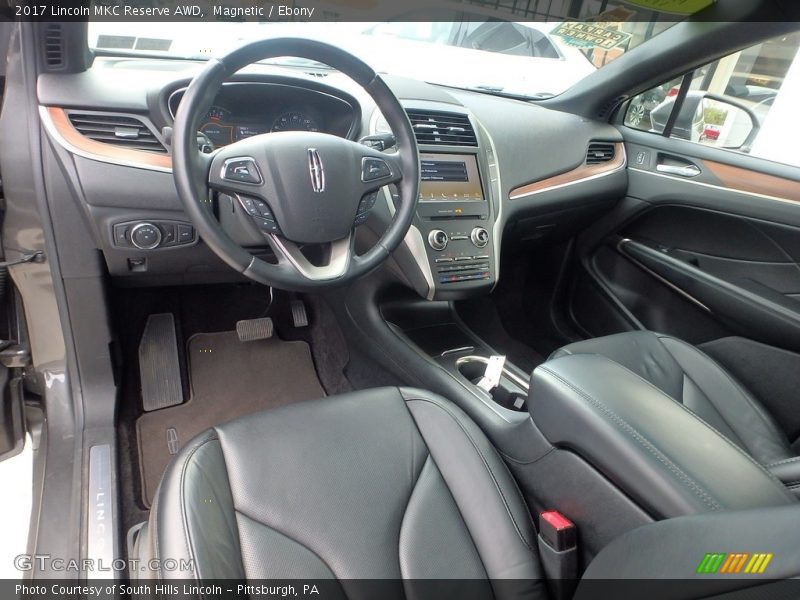 Magnetic / Ebony 2017 Lincoln MKC Reserve AWD