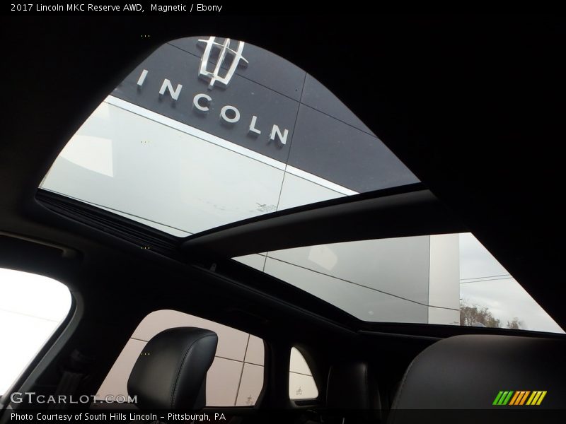 Magnetic / Ebony 2017 Lincoln MKC Reserve AWD