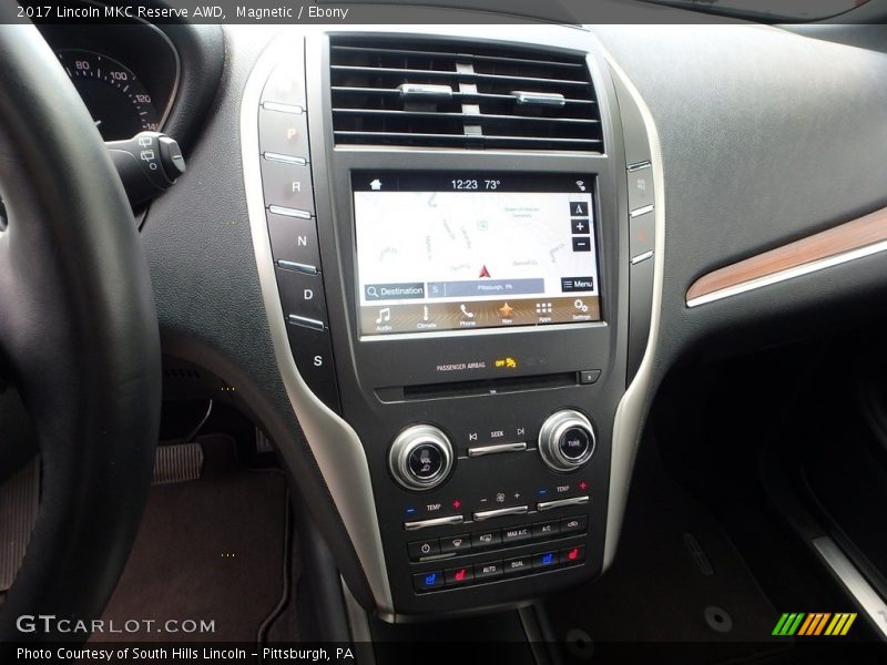 Magnetic / Ebony 2017 Lincoln MKC Reserve AWD