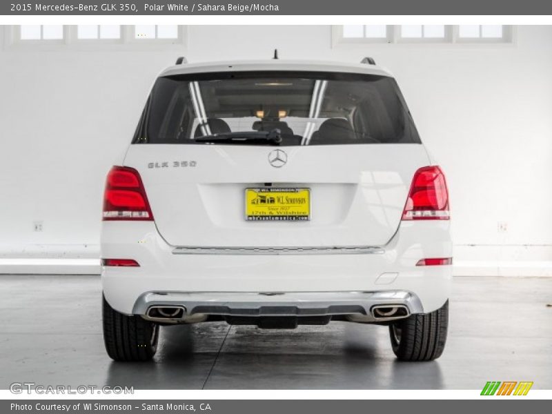 Polar White / Sahara Beige/Mocha 2015 Mercedes-Benz GLK 350