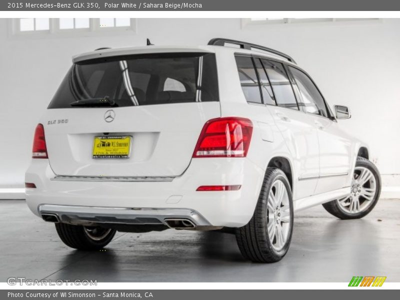 Polar White / Sahara Beige/Mocha 2015 Mercedes-Benz GLK 350