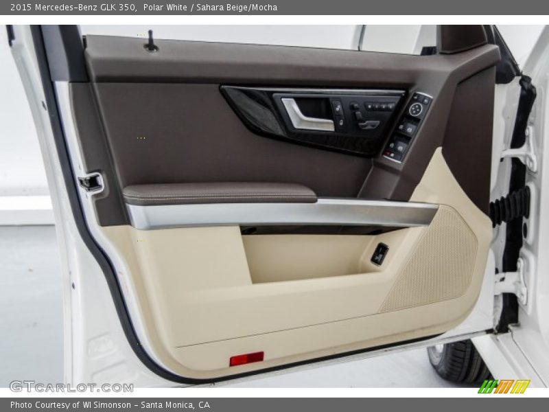 Polar White / Sahara Beige/Mocha 2015 Mercedes-Benz GLK 350