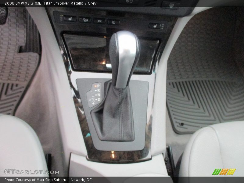Titanium Silver Metallic / Grey 2008 BMW X3 3.0si