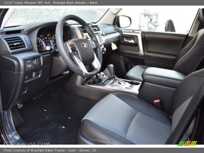 Midnight Black Metallic / Black 2018 Toyota 4Runner SR5 4x4