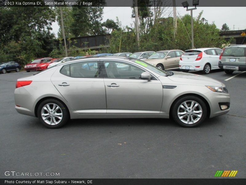 Satin Metal Metallic / Beige 2013 Kia Optima EX