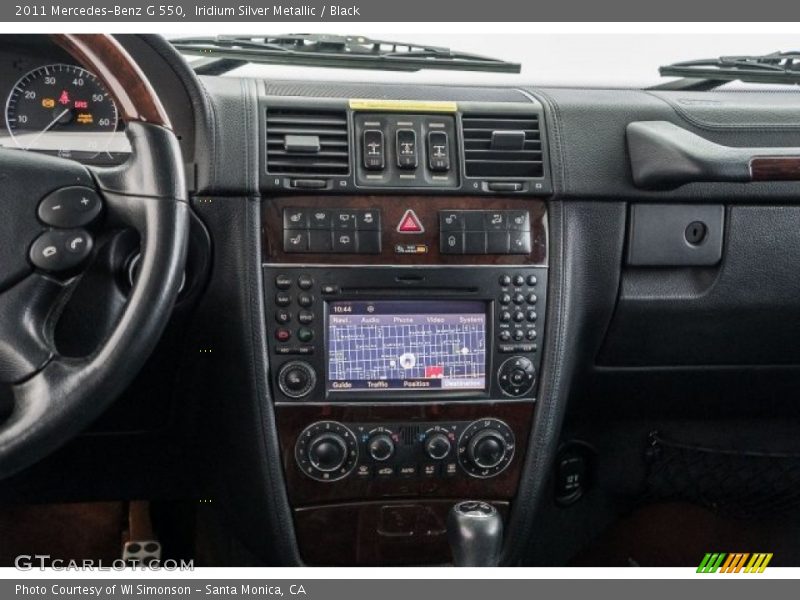 Iridium Silver Metallic / Black 2011 Mercedes-Benz G 550