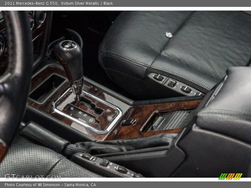 Iridium Silver Metallic / Black 2011 Mercedes-Benz G 550