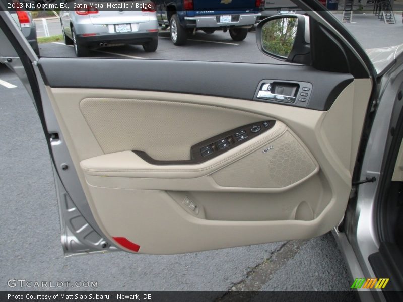Satin Metal Metallic / Beige 2013 Kia Optima EX