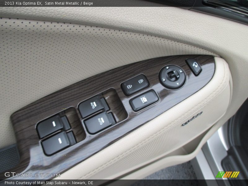 Satin Metal Metallic / Beige 2013 Kia Optima EX