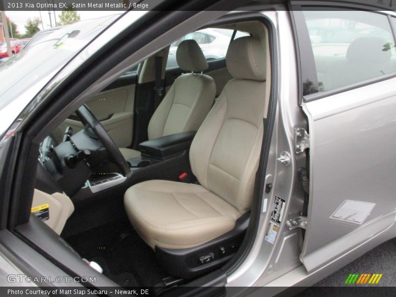 Satin Metal Metallic / Beige 2013 Kia Optima EX