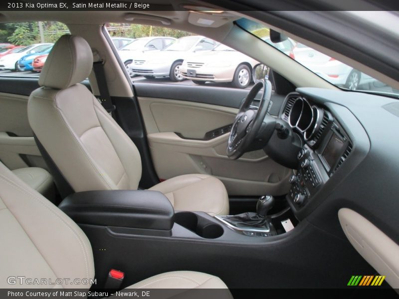 Satin Metal Metallic / Beige 2013 Kia Optima EX