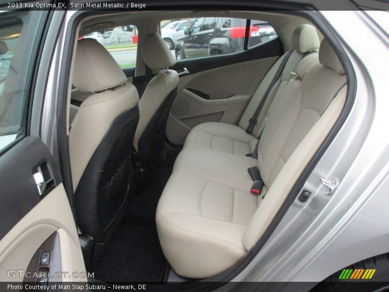 Satin Metal Metallic / Beige 2013 Kia Optima EX