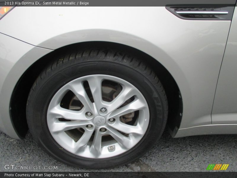 Satin Metal Metallic / Beige 2013 Kia Optima EX