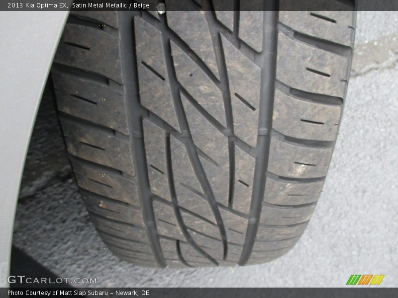 Satin Metal Metallic / Beige 2013 Kia Optima EX