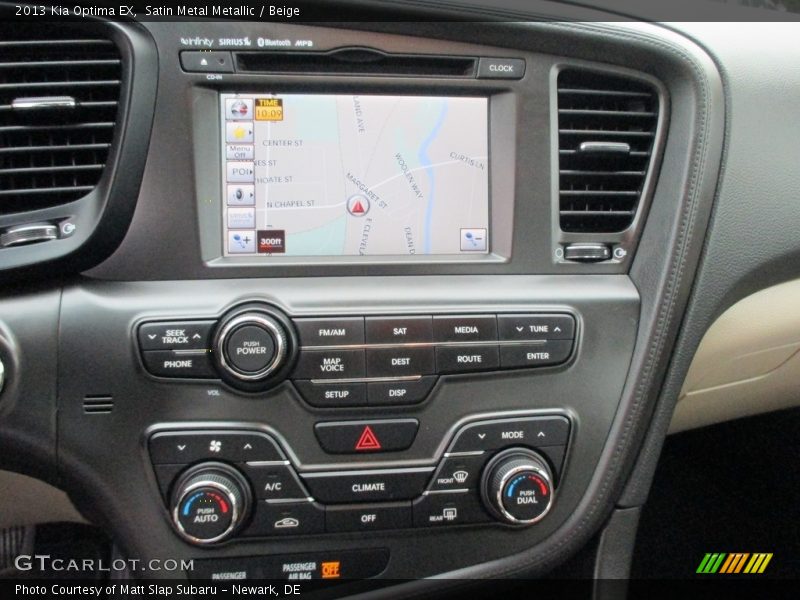 Satin Metal Metallic / Beige 2013 Kia Optima EX