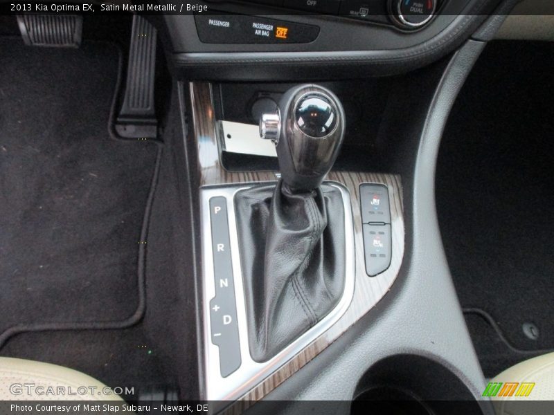 Satin Metal Metallic / Beige 2013 Kia Optima EX