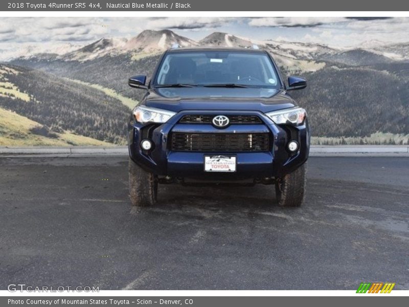 Nautical Blue Metallic / Black 2018 Toyota 4Runner SR5 4x4