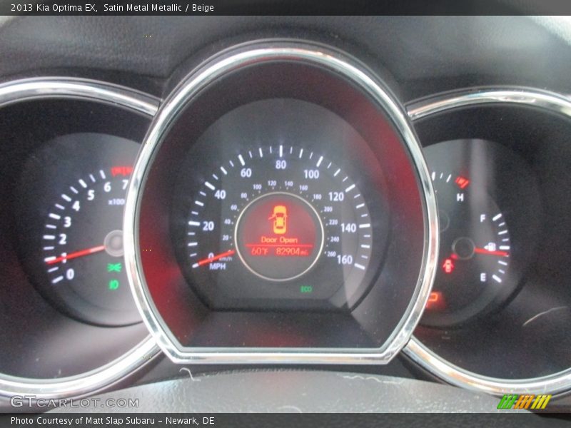 Satin Metal Metallic / Beige 2013 Kia Optima EX