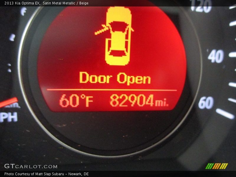 Satin Metal Metallic / Beige 2013 Kia Optima EX