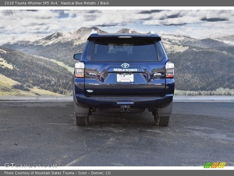 Nautical Blue Metallic / Black 2018 Toyota 4Runner SR5 4x4