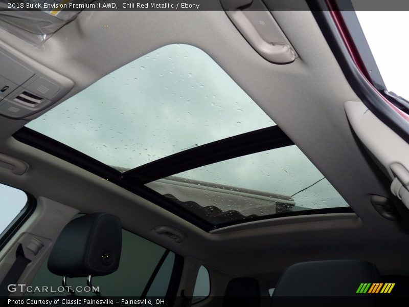 Chili Red Metallilc / Ebony 2018 Buick Envision Premium II AWD