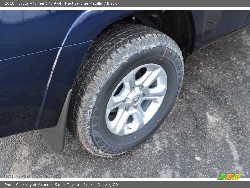 Nautical Blue Metallic / Black 2018 Toyota 4Runner SR5 4x4
