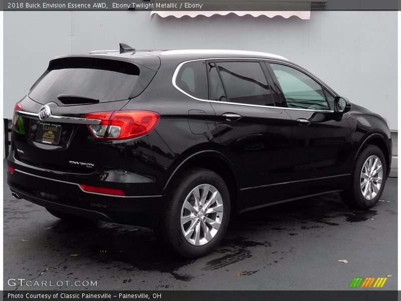 Ebony Twilight Metallic / Ebony 2018 Buick Envision Essence AWD