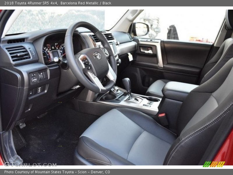Barcelona Red Metallic / Black 2018 Toyota 4Runner SR5 4x4