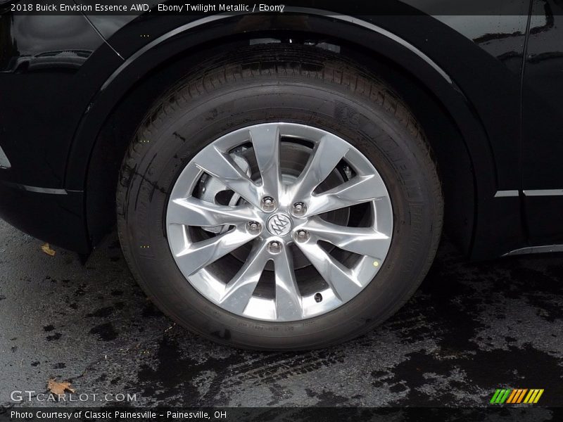 Ebony Twilight Metallic / Ebony 2018 Buick Envision Essence AWD