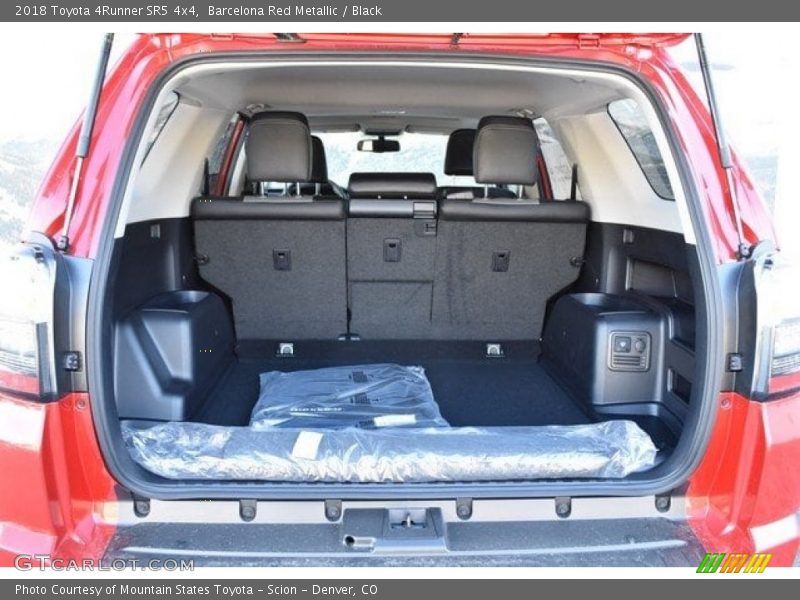 Barcelona Red Metallic / Black 2018 Toyota 4Runner SR5 4x4