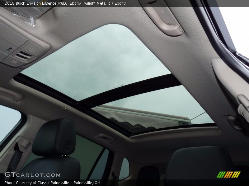 Ebony Twilight Metallic / Ebony 2018 Buick Envision Essence AWD