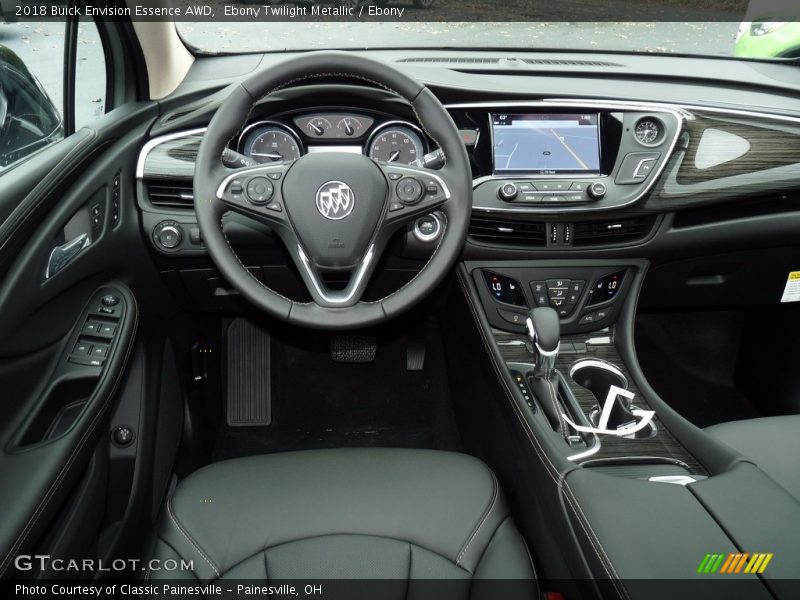 Ebony Twilight Metallic / Ebony 2018 Buick Envision Essence AWD
