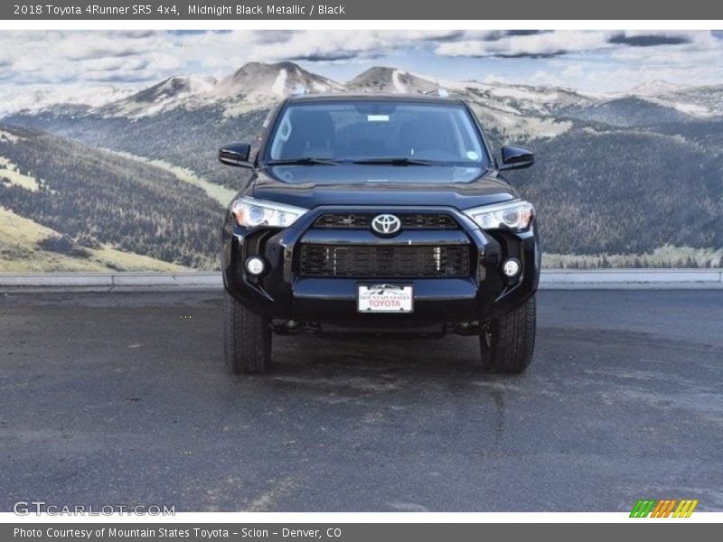 Midnight Black Metallic / Black 2018 Toyota 4Runner SR5 4x4