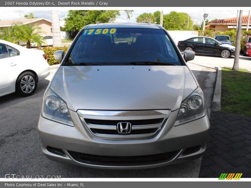 Desert Rock Metallic / Gray 2007 Honda Odyssey EX-L