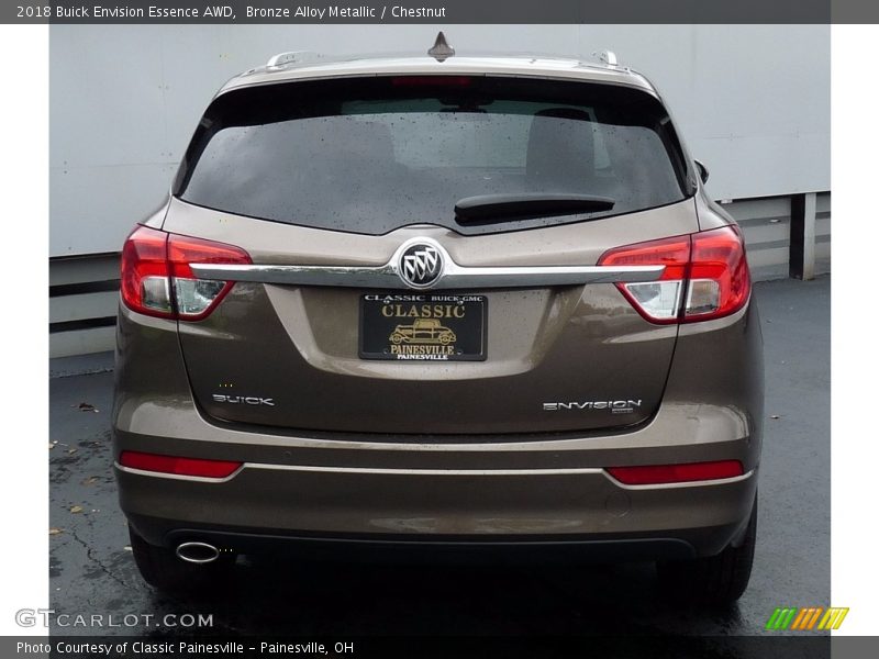 Bronze Alloy Metallic / Chestnut 2018 Buick Envision Essence AWD