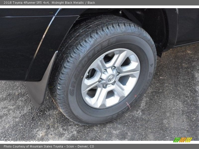 Midnight Black Metallic / Black 2018 Toyota 4Runner SR5 4x4