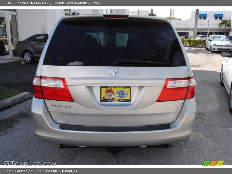 Desert Rock Metallic / Gray 2007 Honda Odyssey EX-L