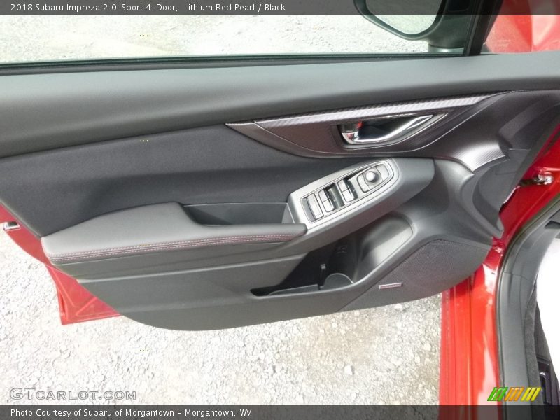 Lithium Red Pearl / Black 2018 Subaru Impreza 2.0i Sport 4-Door