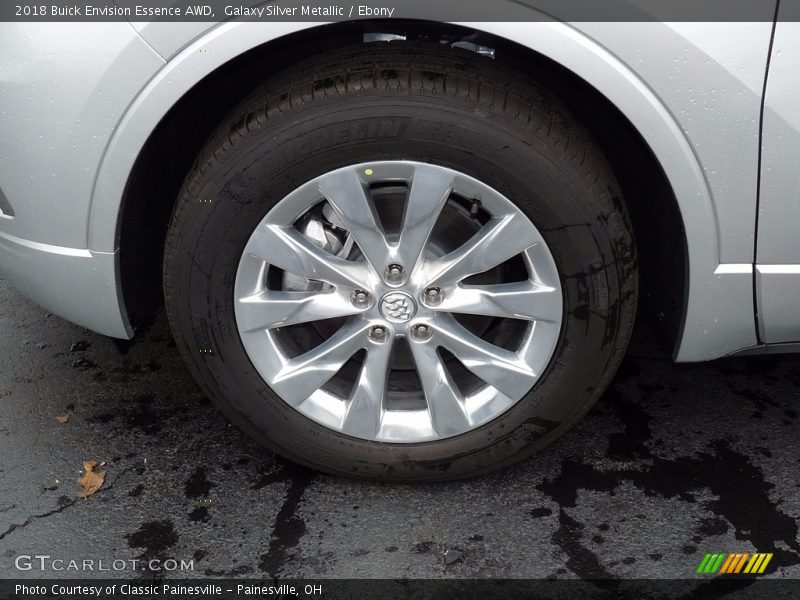 Galaxy Silver Metallic / Ebony 2018 Buick Envision Essence AWD